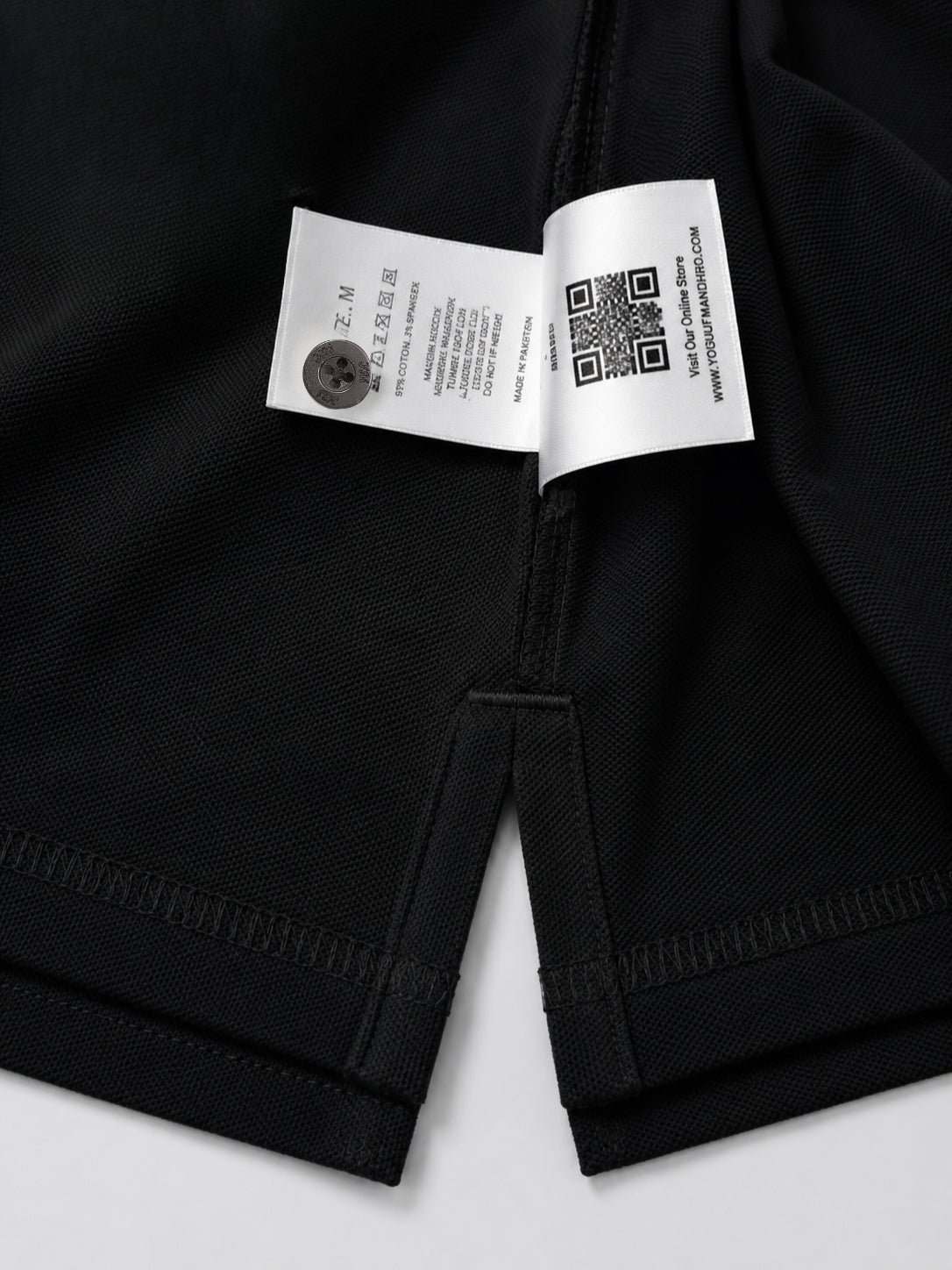 Classic Black Polo