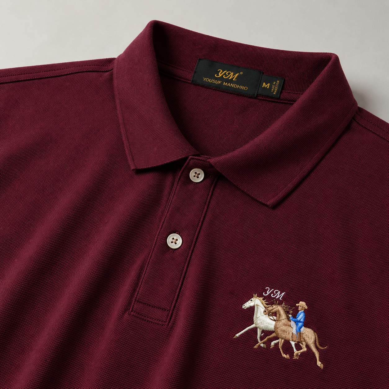 Classic Maroon Polo