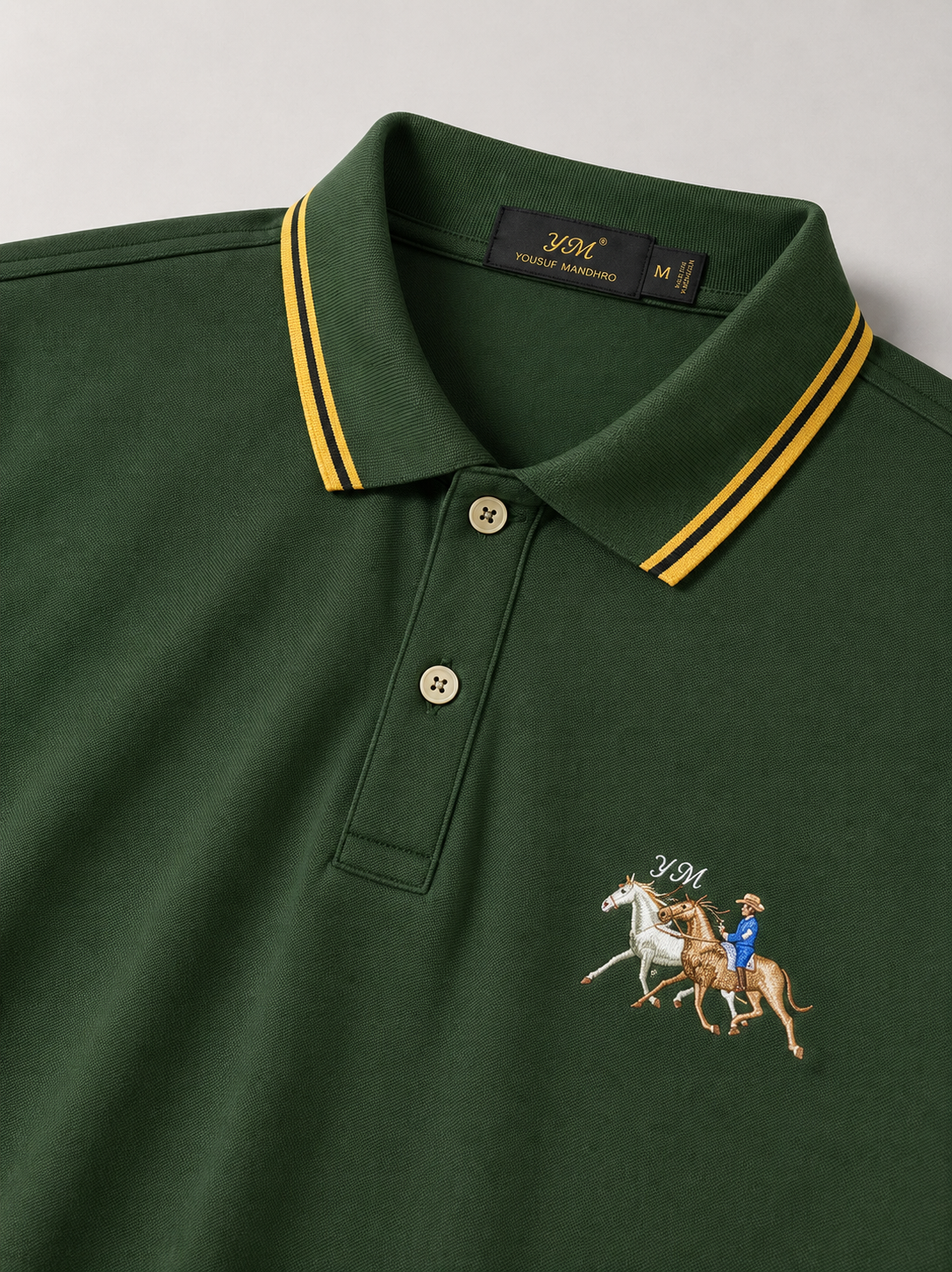 Signature Olive Polo
