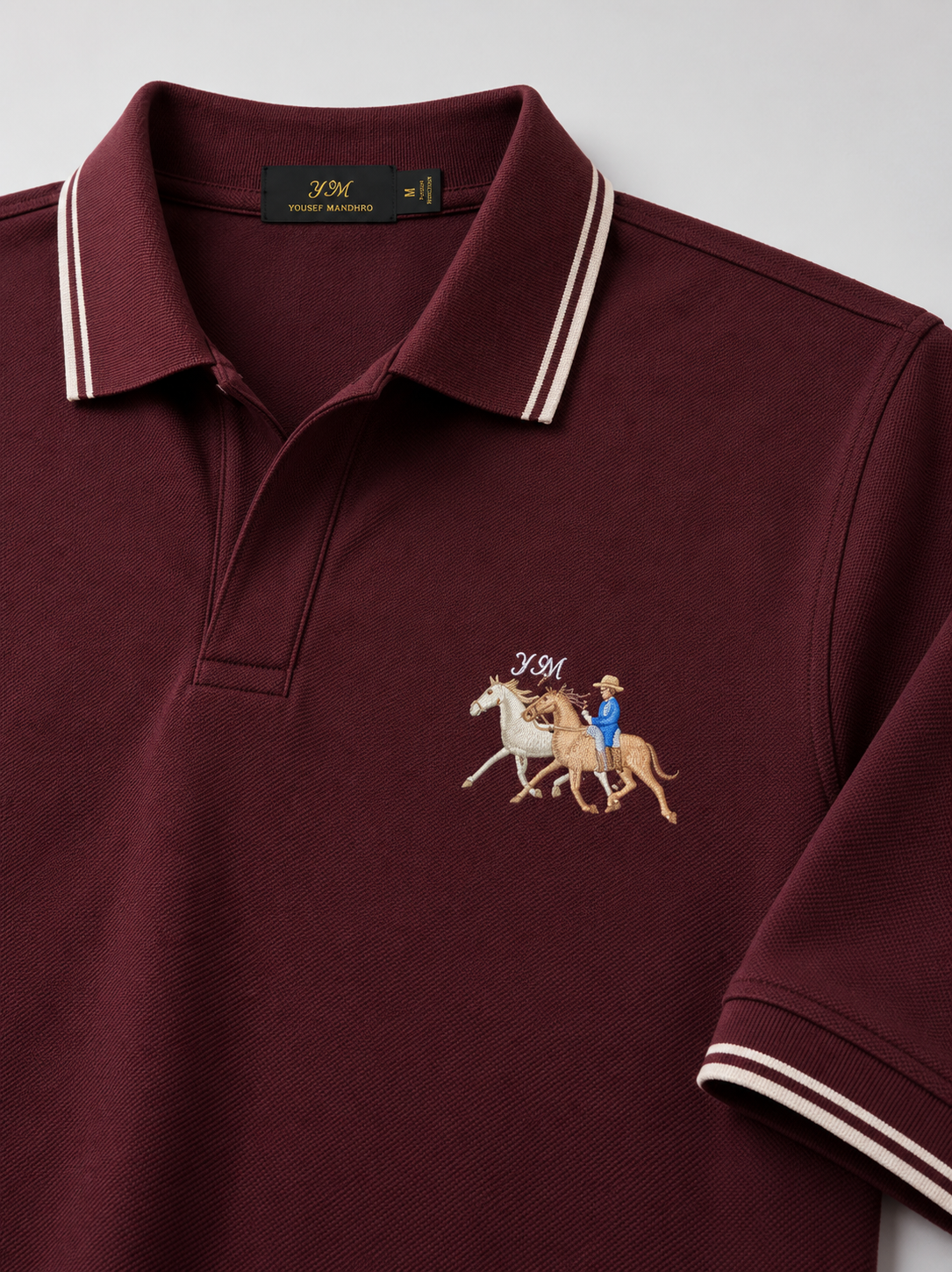 Heritage Maroon Polo