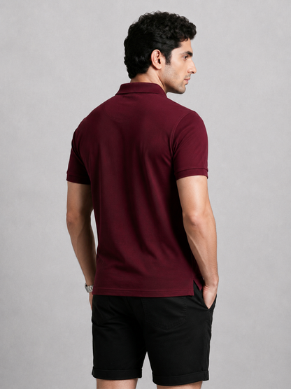 Classic Maroon Polo