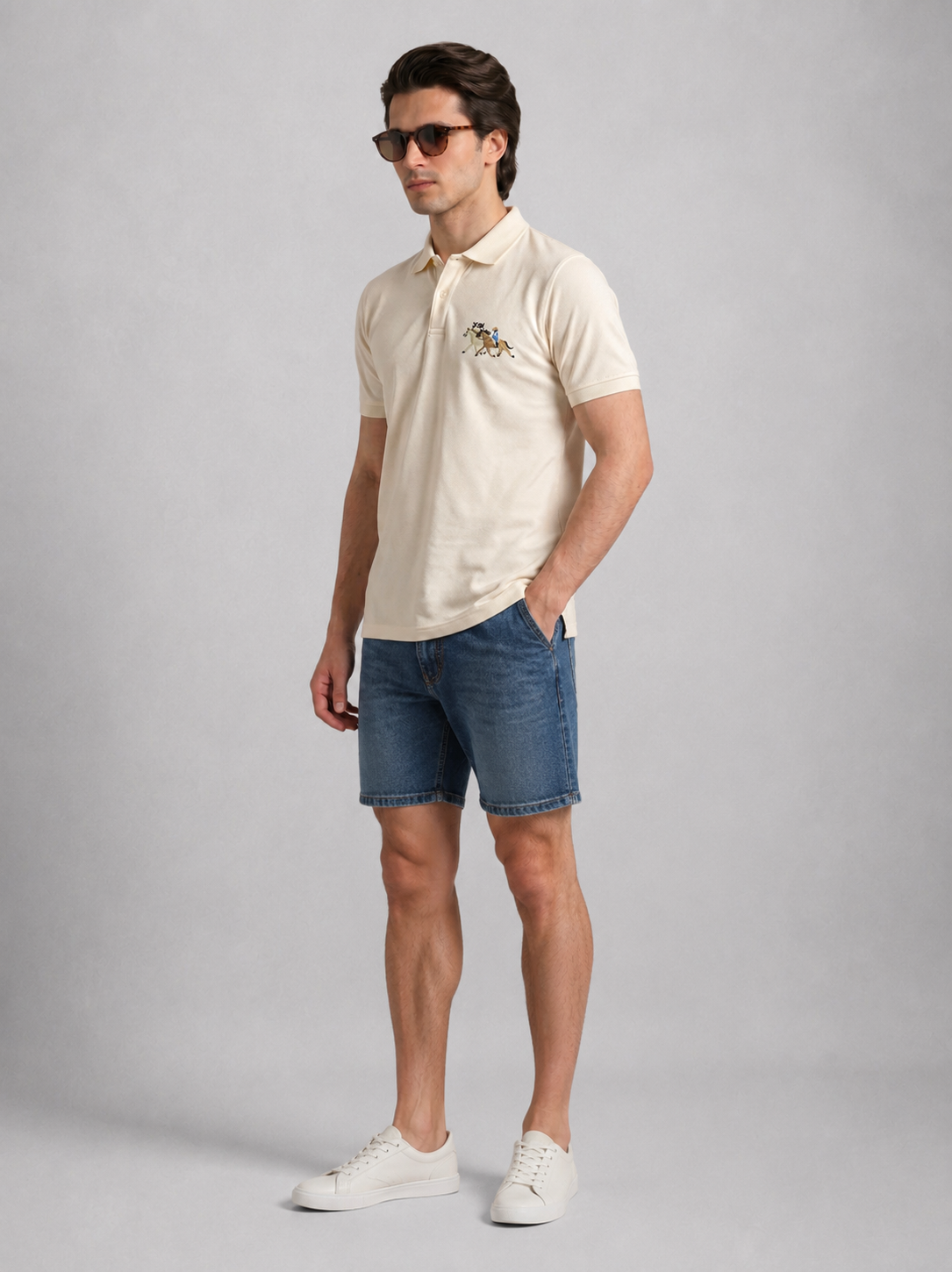 Classic Egg-White Polo