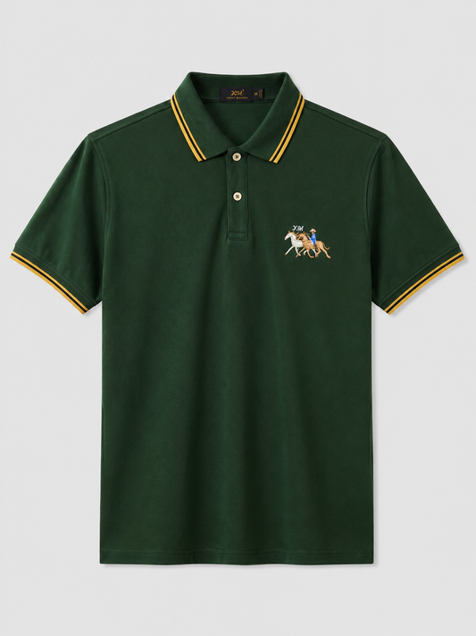 Signature Olive Polo