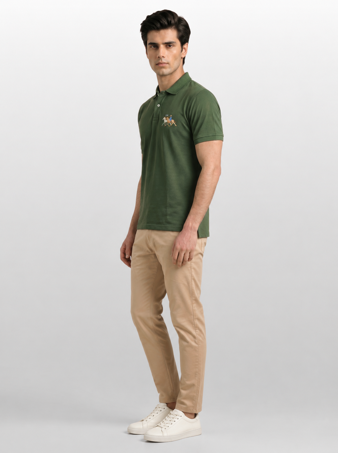 Classic Olive Polo