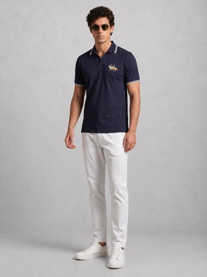 Heritage Navy Polo