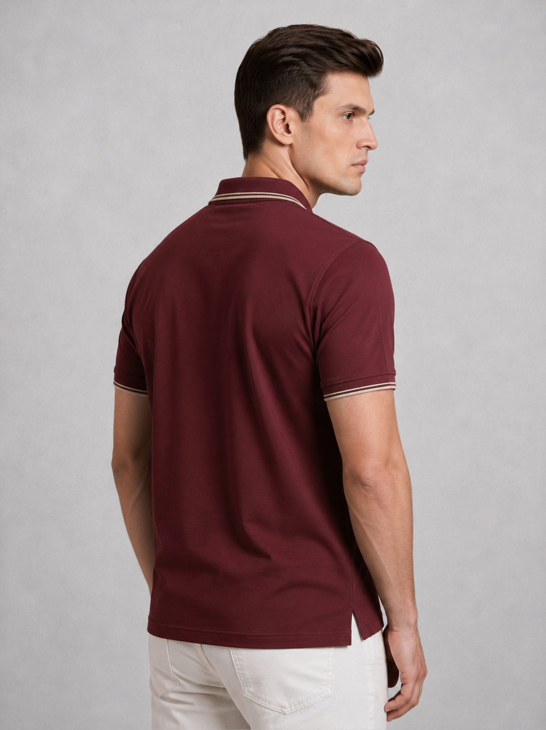 Heritage Maroon Polo