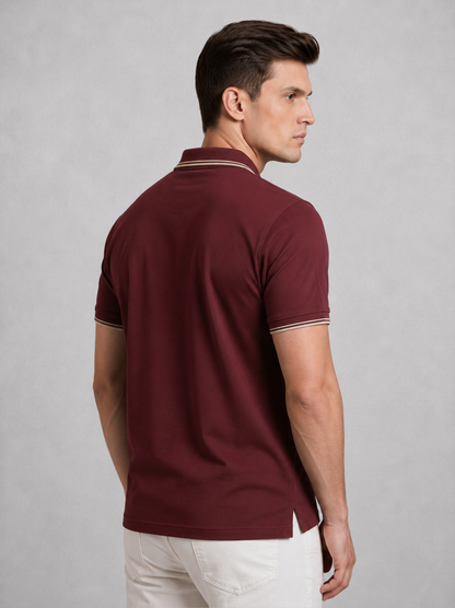 Heritage Maroon Polo