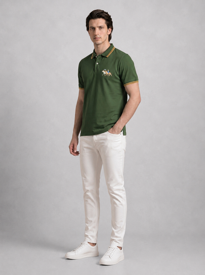 Signature Olive Polo