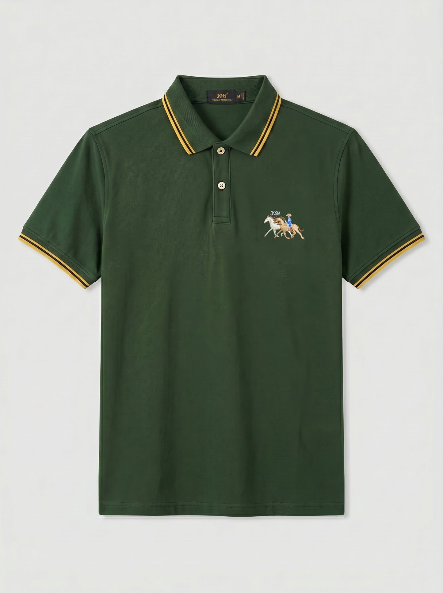 Green Tipped Luxury Polo