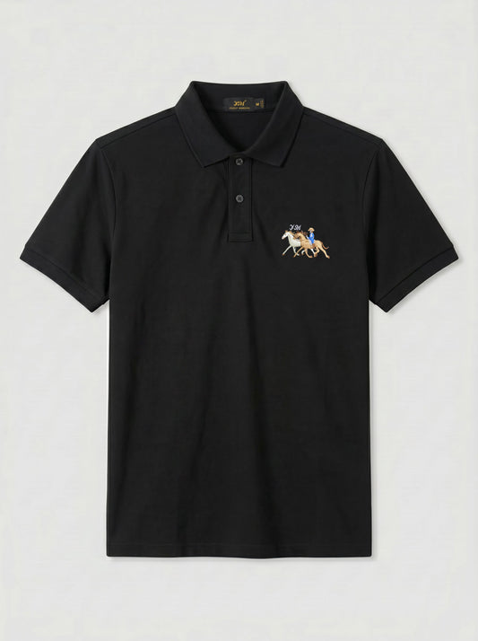 Classic Black Polo
