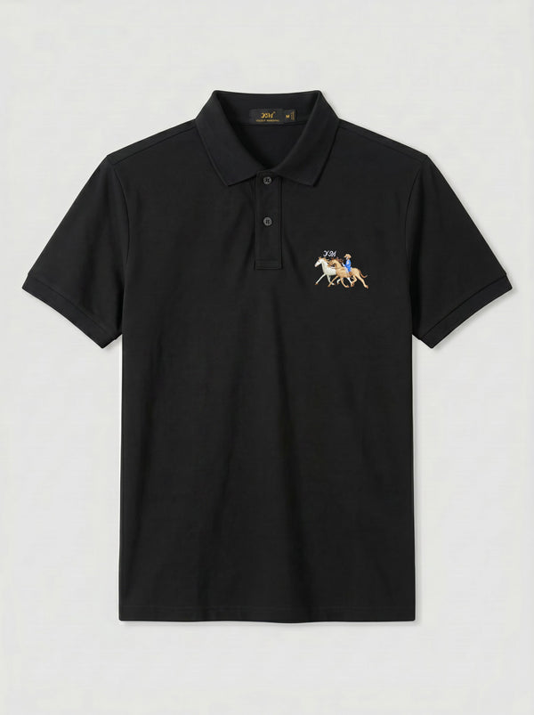 Classic Black Polo