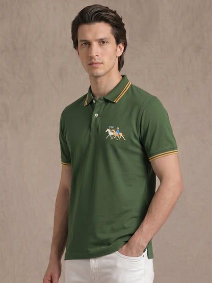 Green Tipped Luxury Polo