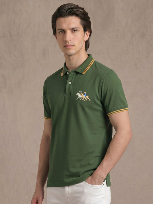 Green Tipped Luxury Polo