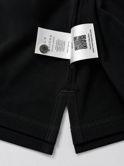Classic Black Polo
