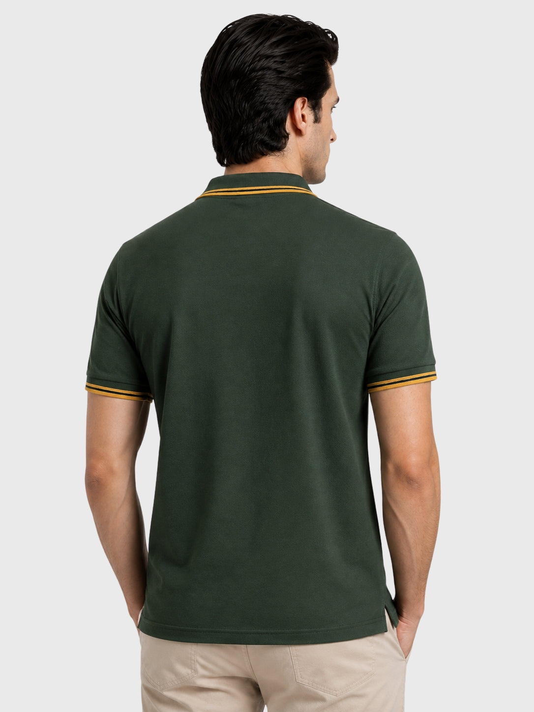 Signature Olive Green Polo Shirt