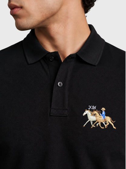 Classic Black Polo Shirt