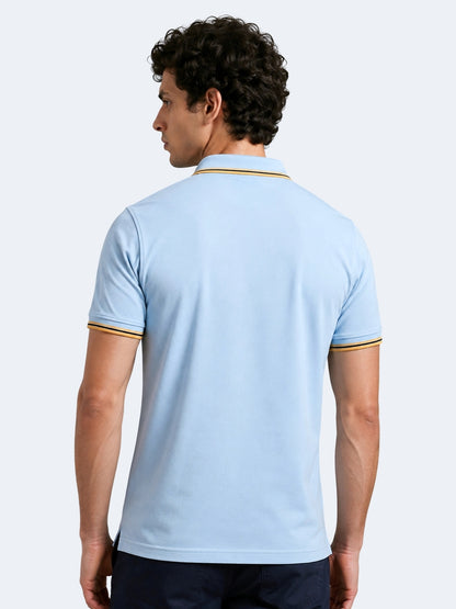 Signature Sky Blue Polo Shirt