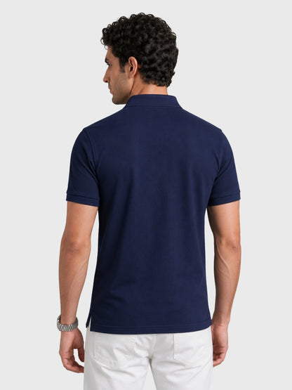 Classic Navy Blue Polo Shirt