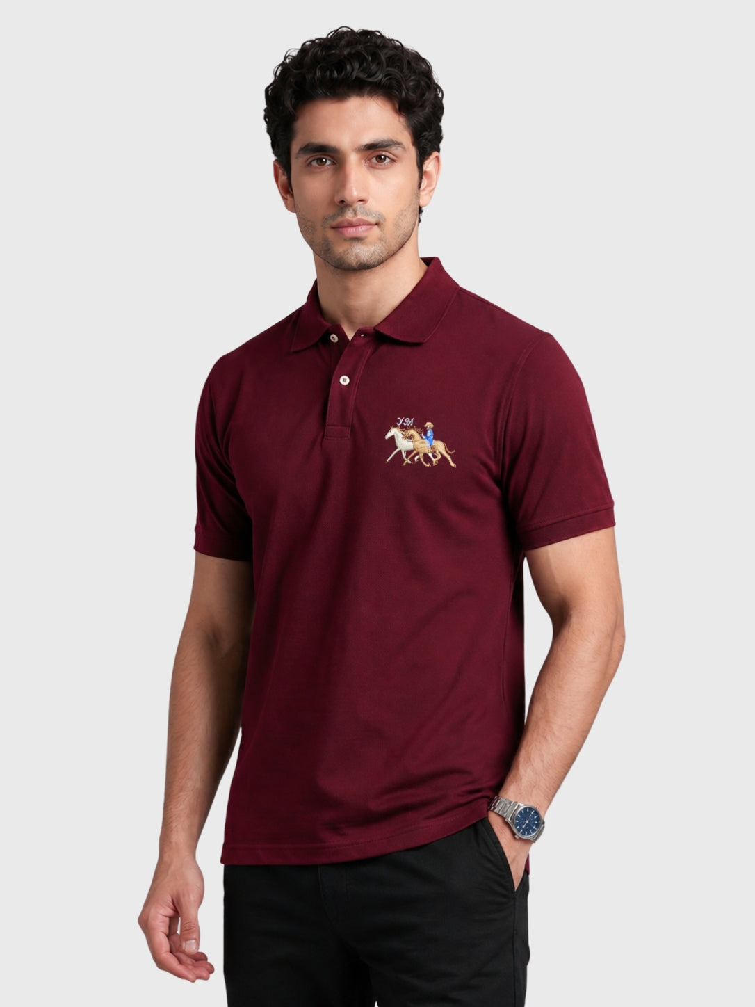 Classic Maroon Polo Shirt