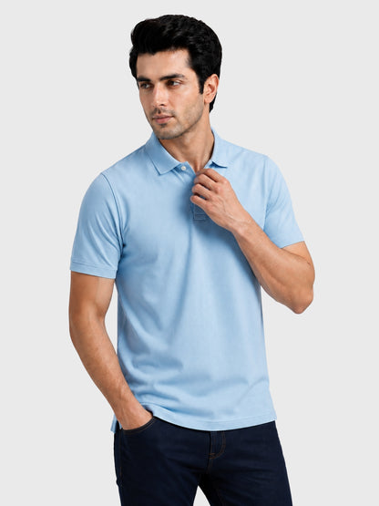 Classic Sky Blue Polo Shirt