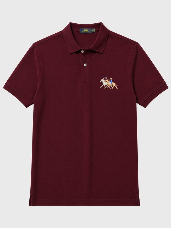 Classic Maroon Polo Shirt