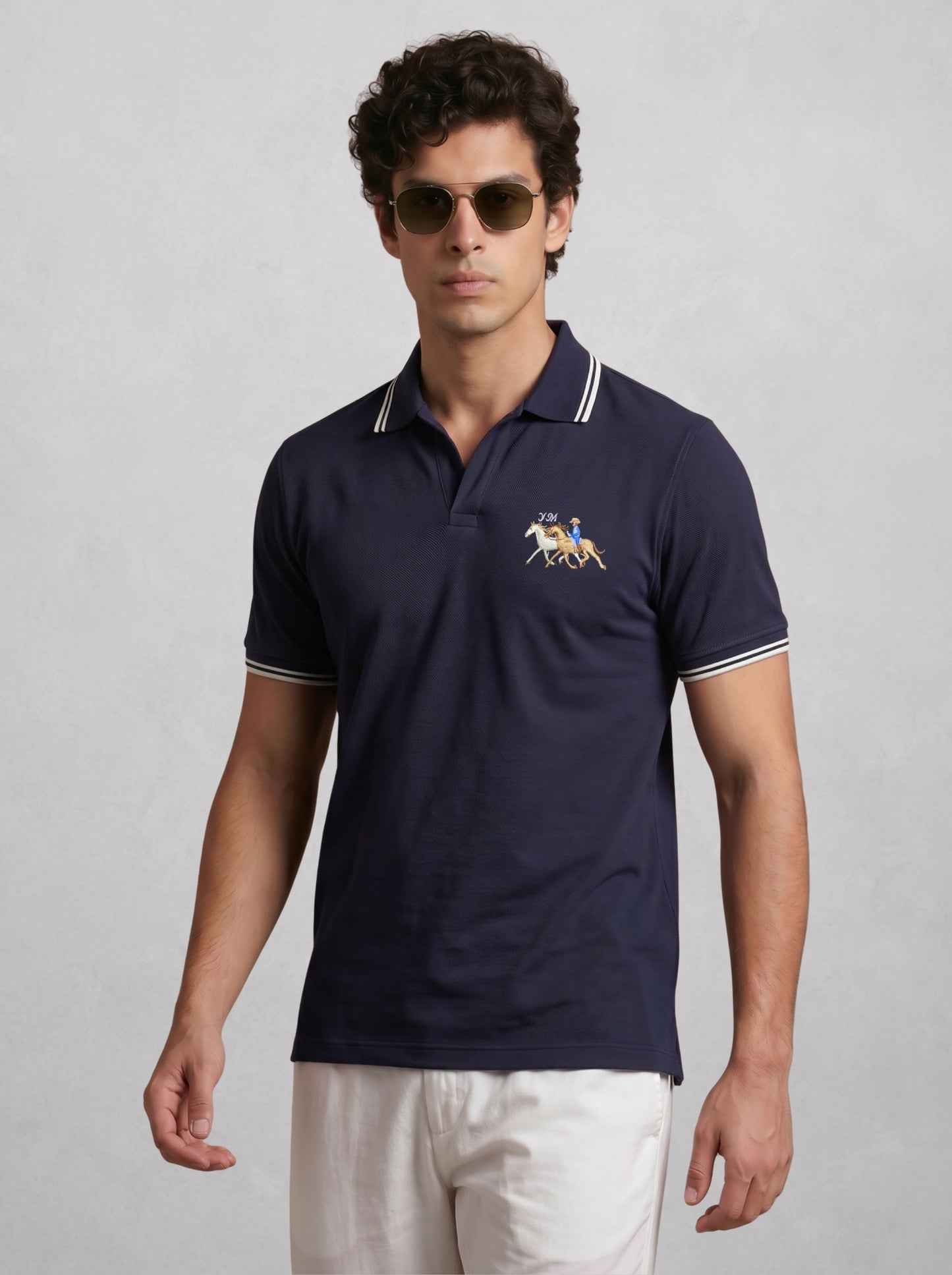 Heritage Navy Polo