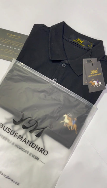 Classic Black Polo Shirt
