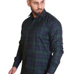 Navy blue Dress shirt mens